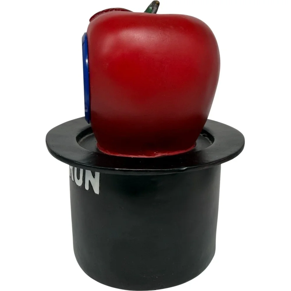 New York Mets Home Run Apple Clock Statue Citi Field Shea Stadium Decor Rare